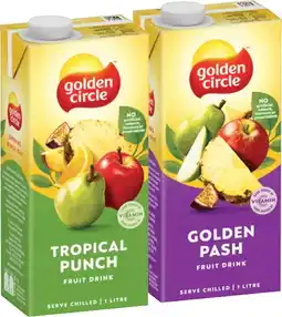 IGA Golden Circle Juice 1 Litre Selected Varieties offer
