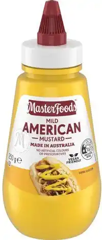 IGA MasterFoods Mustard 250‑275g Selected Varieties offer