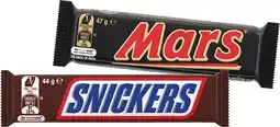 IGA Mars Medium Bars 44‑56g or M&M’s 35‑49g Selected Varieties offer