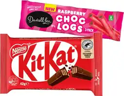 IGA Nestlé Medium Bars 35‑50g or Darrell Lea Choc Logs 3 Pack Selected Varieties offer