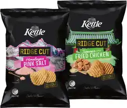 IGA Kettle Ridge Cut Chips 165g Selected Varieties offer