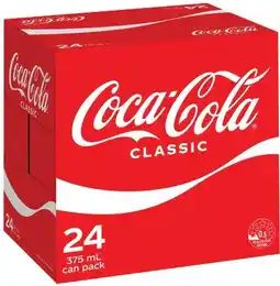 IGA Coca‑Cola 24x375mL Selected Varieties offer