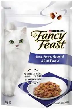 IGA Purina Fancy Feast Adult Dry Cat Food 450g Selected Varieties offer