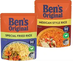 IGA Ben’s Original Flavoured Rice 240‑250g Selected Varieties offer