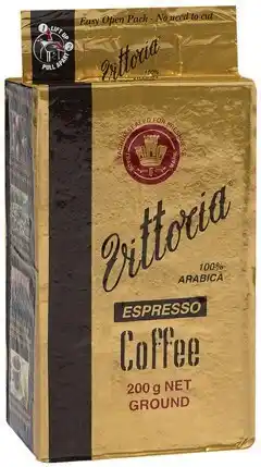 IGA Vittoria Espresso Coffee Ground 200g offer