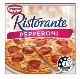 IGA Dr. Oetker Ristorante Pizza 310‑390g Selected Varieties offer