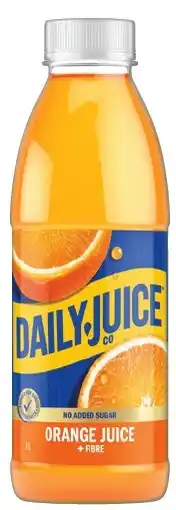 IGA Dairy Juice Co No Added Sugar Orange Juice +Fibre 1 Litre offer