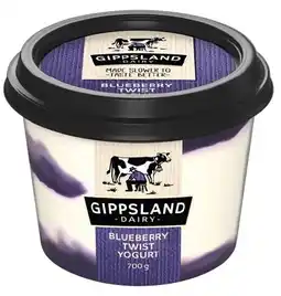 IGA Gippsland Dairy Yogurt 700g Selected Varieties offer