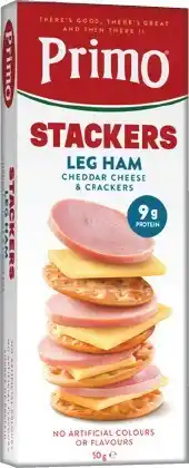 IGA Primo Stackers or Trios 45‑57g Selected Varieties offer