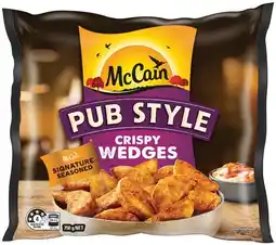 IGA McCain Pub Style Wedges or Fries 750g Selected Varieties offer