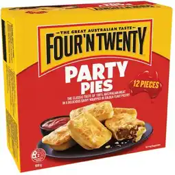 IGA Four’N Twenty Party Pies 12 Pack offer