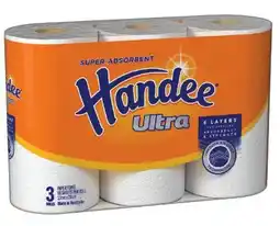IGA Handee Ultra Paper Towel 3 Pack offer