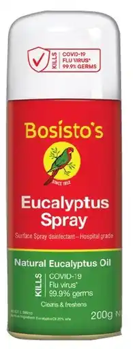 IGA Bosisto’s Eucalyptus Spray 200g offer