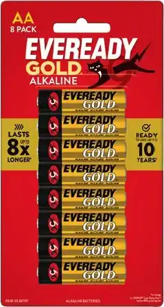 IGA Eveready Gold Alkaline Batteries AA 8 Pack offer