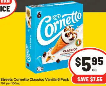 Streets Cornetto Classico Vanilla