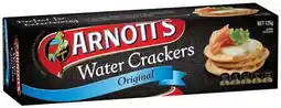 IGA Arnott’s Water Crackers 125g or Vita‑Weat Crackers 130‑140g Selected Varieties offer