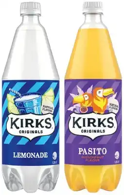 IGA Kirks 1.25 Litre Selected Varieties offer