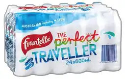 IGA Frantelle Spring Water 24x600mL offer