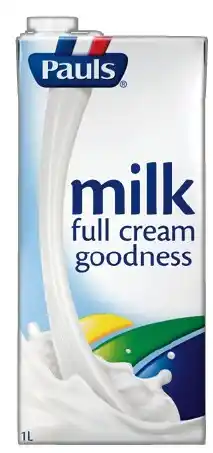IGA Pauls Full Cream Long Life Milk 1 Litre offer