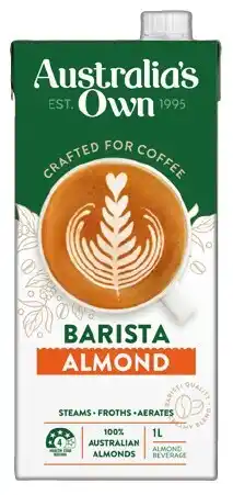 IGA Australia’s Own Barista Almond or Oat Milk 1 Litre offer