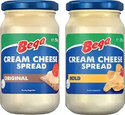 IGA Bega Cream Cheese Spread 250g Selected Varieties offer