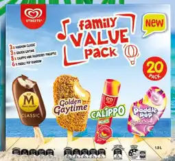 IGA Streets Ice Cream Family Value 20 Pack offer