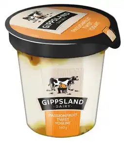IGA Gippsland Dairy Yogurt 160g Selected Varieties offer