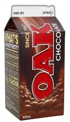 IGA Oak Flavoured Milk 600mL or Ice Break Real Coffee 500mL Selected Varieties offer