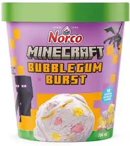 IGA Norco Minecraft Ice Cream 750mL Selected Varieties offer