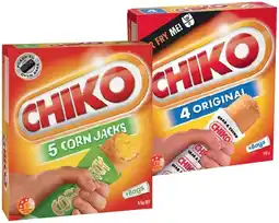 IGA Chiko Original Rolls 4 Pack or Corn Jacks 5 Pack offer