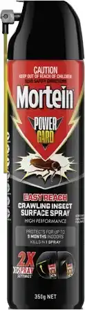 IGA Mortein Power Gard Easy Reach Surface Spray 350g offer