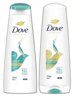 IGA Dove Shampoo or Conditioner 350mL Selected Varieties offer