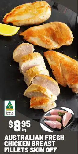 IGA Australian fresh chicken breast fillets skin off offer