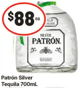 IGA Patrón Silver Tequila offer
