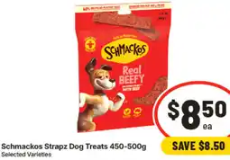IGA Schmackos Strapz Dog Treats offer