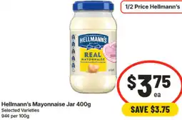 IGA Hellmann's Mayonnaise Jar offer