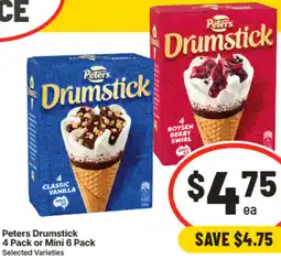 IGA Peters Drumstick offer