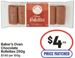 IGA Baker's Oven Chocolate Rollettes offer
