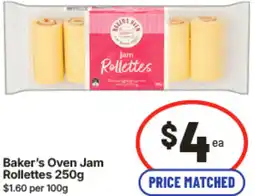 IGA Baker's Oven Jam Rollettes offer