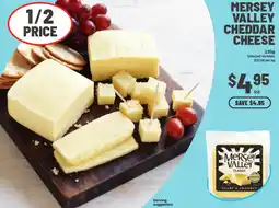 IGA Mersey valley cheddar cheese offer