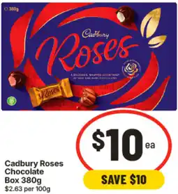 IGA Cadbury Roses Chocolate Box offer