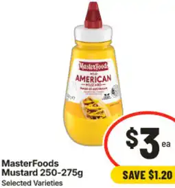 IGA MasterFoods Mustard offer