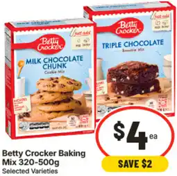 IGA Betty Crocker Baking Mix offer