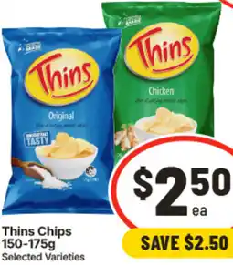 IGA Thins Chips offer