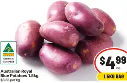 IGA Australian Royal Blue Potatoes offer