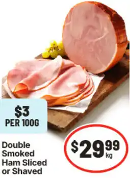IGA Double Smoked Ham offer