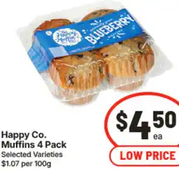 IGA Happy Co. Muffins offer