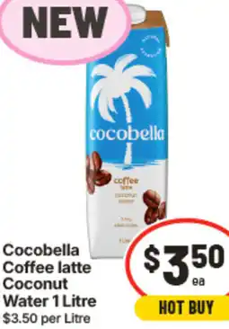 IGA Cocobella Coffee latte Coconut Water offer