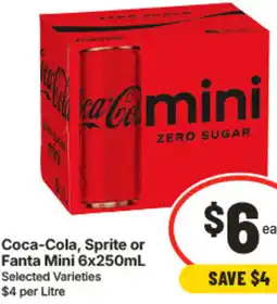 IGA Coca-Cola, Sprite or Fanta Mini offer