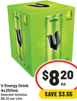 IGA V Energy Drink offer